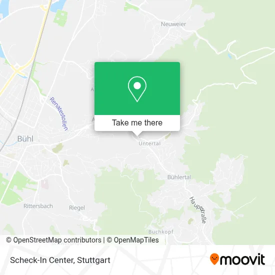 Scheck-In Center map