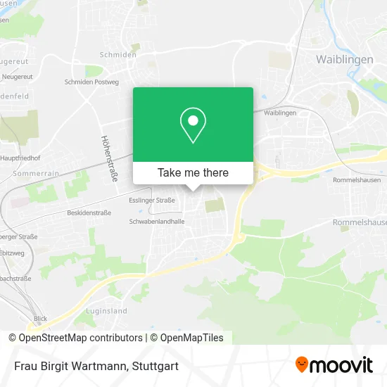 Frau Birgit Wartmann map