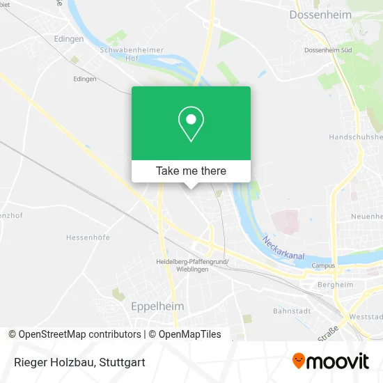 Rieger Holzbau map
