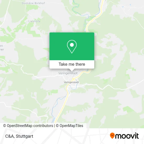 C&A map