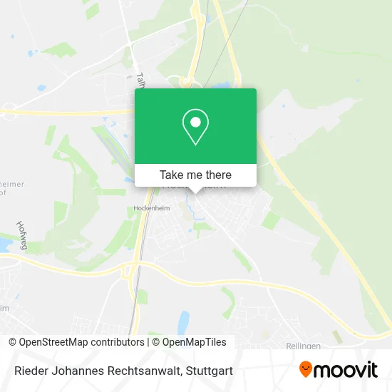 Rieder Johannes Rechtsanwalt map