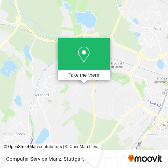 Computer Service Manz map