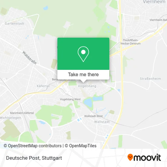 Deutsche Post map