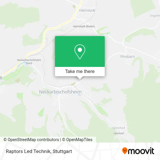 Raptors Led Technik map
