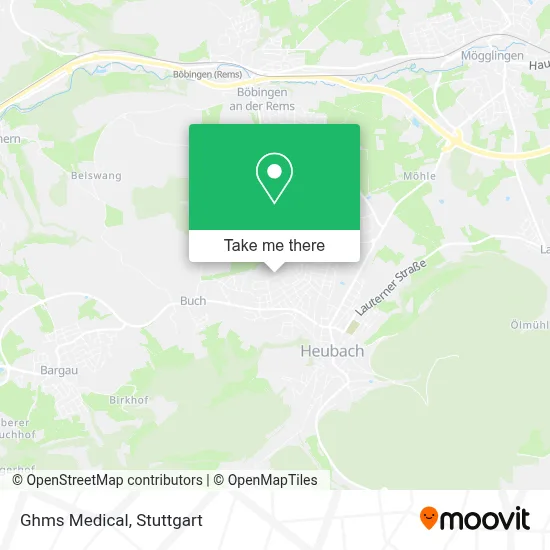 Ghms Medical map