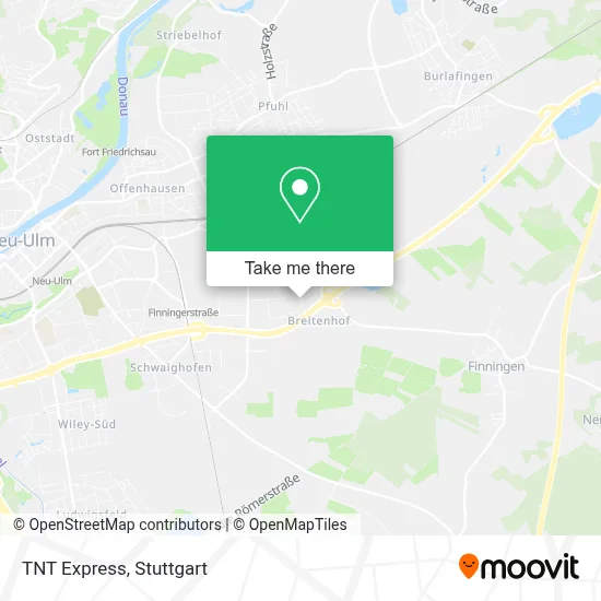 Tnt Express map