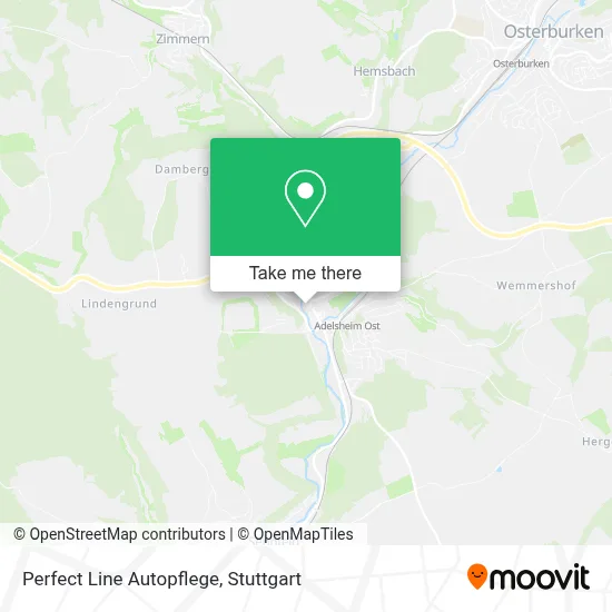 Perfect Line Autopflege map