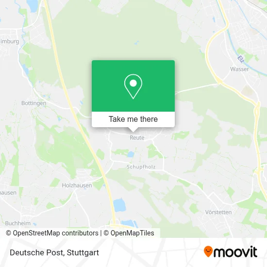 Deutsche Post map