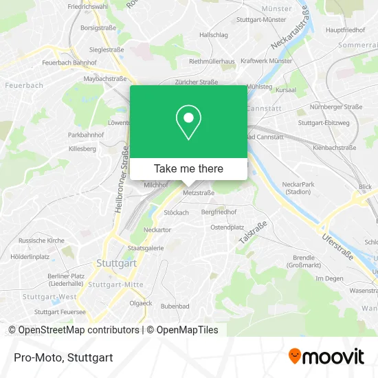 Pro-Moto map