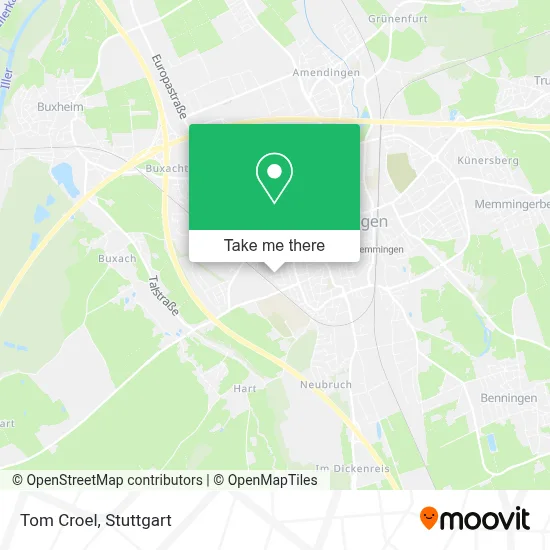 Tom Croel map