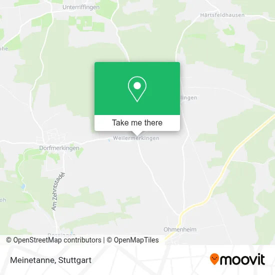 Meinetanne map