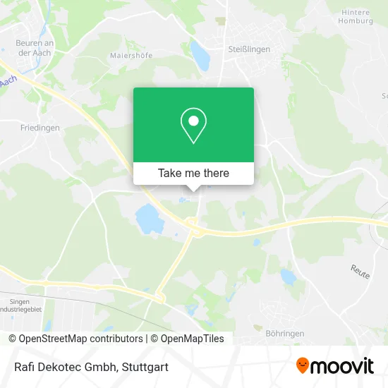 Rafi Dekotec Gmbh map