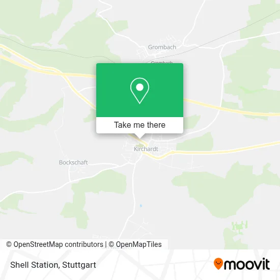 Shell Station map