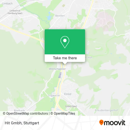 Hit Gmbh map