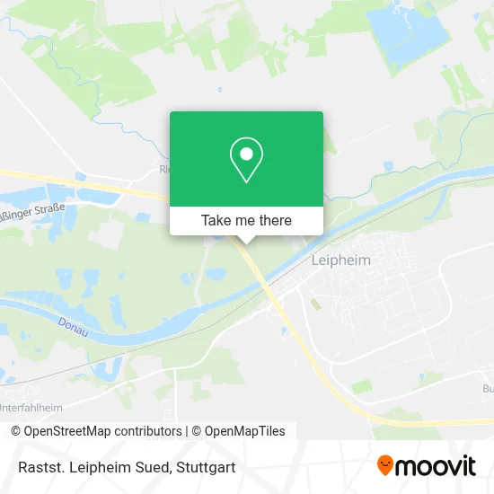 Rastst. Leipheim Sued map