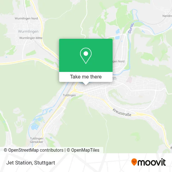 Jet Station map