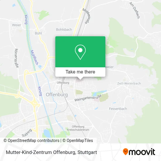 Mutter-Kind-Zentrum Offenburg map