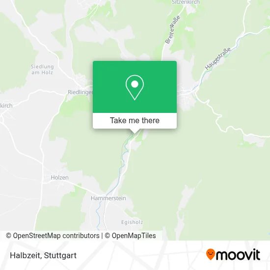 Halbzeit map