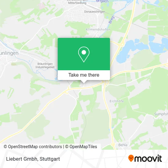 Liebert Gmbh map