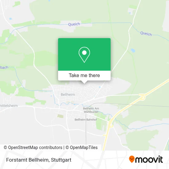 Forstamt Bellheim map