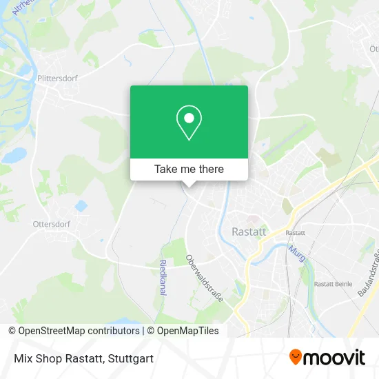 Mix Shop Rastatt map