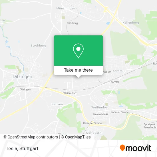 Tesla map
