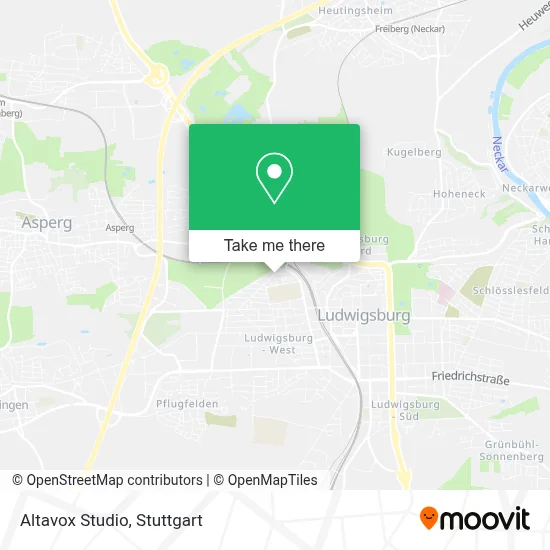 Altavox Studio map