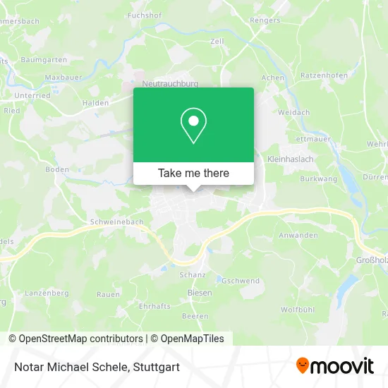 Notar Michael Schele map