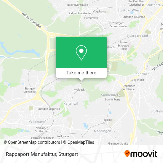 Rappaport Manufaktur map
