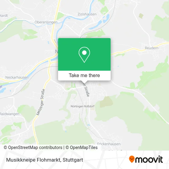 Musikkneipe Flohmarkt map