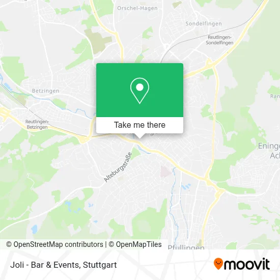Joli - Bar & Events map