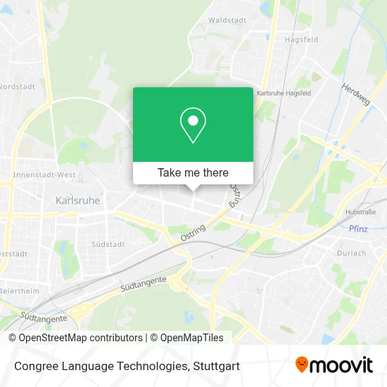 Congree Language Technologies map