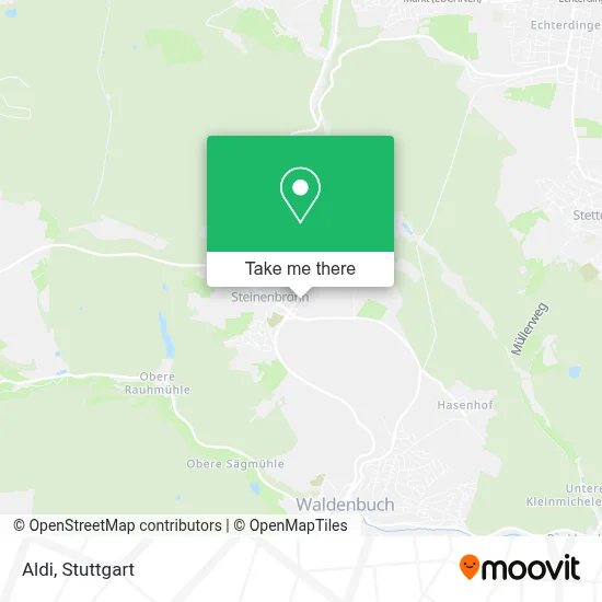 Aldi map