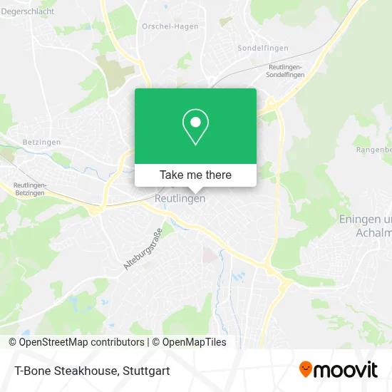 T-Bone Steakhouse map