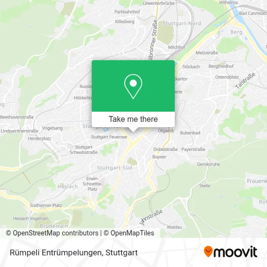 Rümpeli Entrümpelungen map