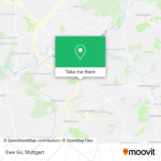 Ewe Go map