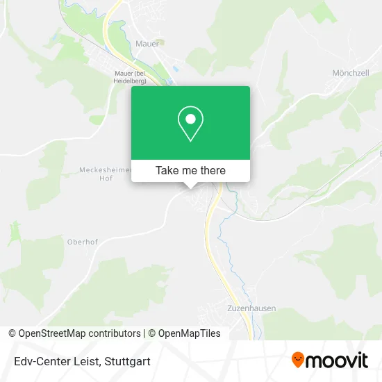 Edv-Center Leist map