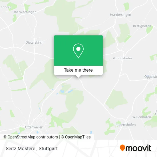 Seitz Mosterei map