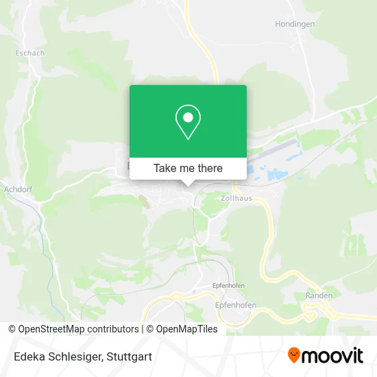 Edeka Schlesiger map