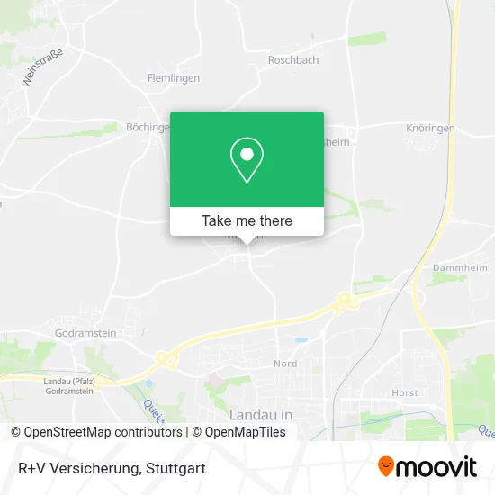 R+V Versicherung map