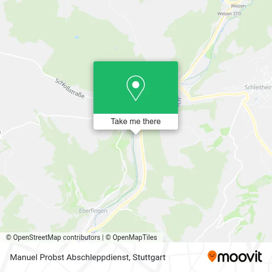 Manuel Probst Abschleppdienst map