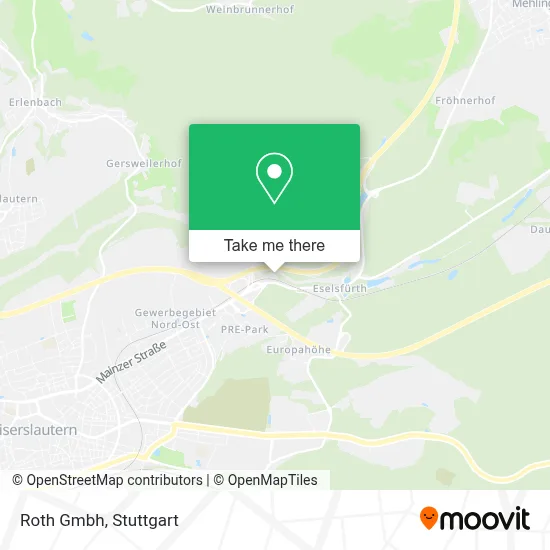 Roth Gmbh map