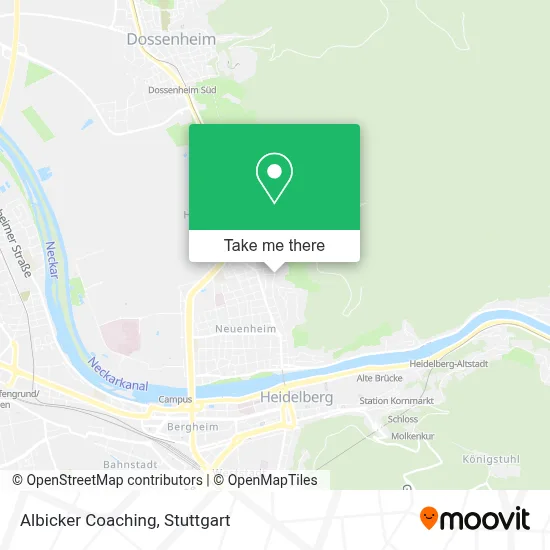 Albicker Coaching map