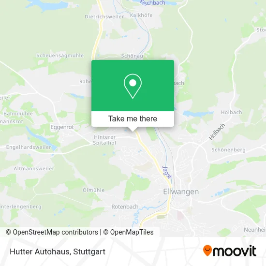 Hutter Autohaus map
