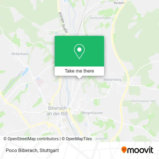 Poco Biberach map