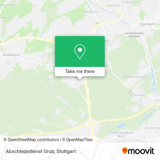 Abschleppdienst Grub map