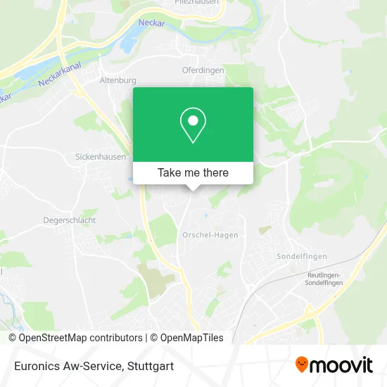 Euronics Aw-Service map