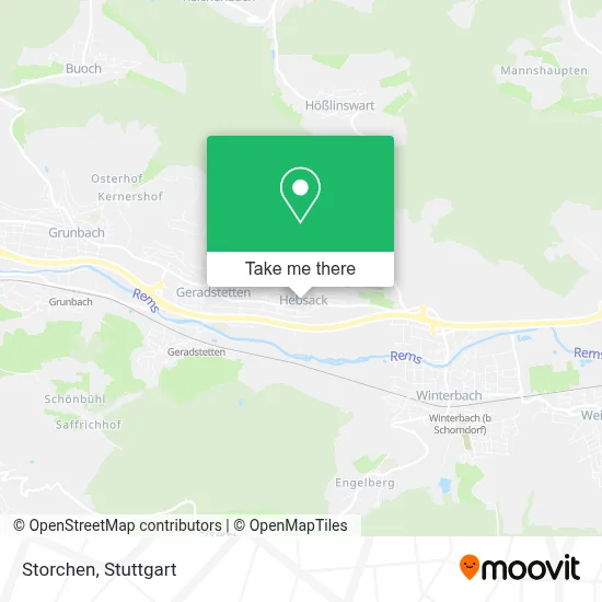 Storchen map