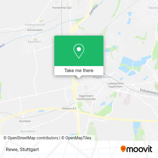 Rewe map