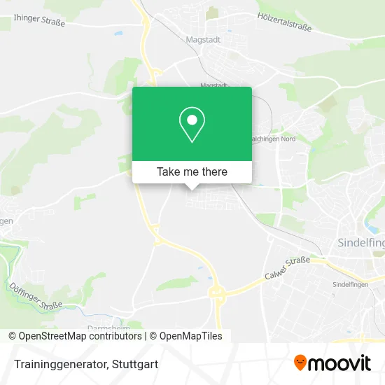 Traininggenerator map